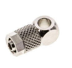 6x4 & M5 Nickel plated Brass Banjo Push-on Fitting [5 Pieces]