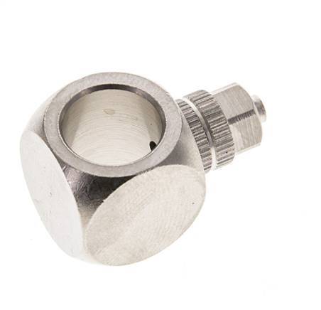 4.3x3 & G1/8'' Vernickelter Messing Banjo Aufsteckfitting [2 Stück]