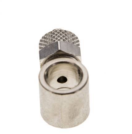 6x4 & G1/8'' Vernickelter Messing Banjo Aufsteckfitting [2 Stück]