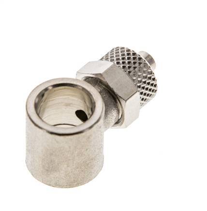 6x4 & G1/8'' Vernickelter Messing Banjo Aufsteckfitting [2 Stück]