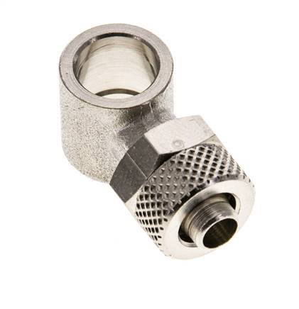 8x6 & G1/8'' Vernickelter Messing Banjo Aufsteckfitting [2 Stück]