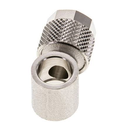 10x8 & G1/8'' Vernickelter Messing Banjo Aufsteckfitting [2 Stück]