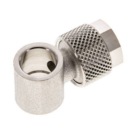 10x8 & G1/8'' Vernickelter Messing Banjo Aufsteckfitting [2 Stück]