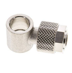 10x8 & G1/8'' Vernickelter Messing Banjo Aufsteckfitting [2 Stück]