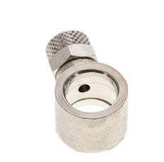 6x4 & G1/4'' Vernickelter Messing Banjo Aufsteckfitting [2 Stück]
