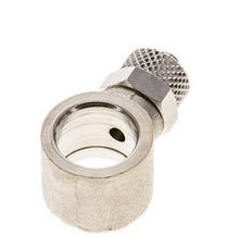 6x4 & G1/4'' Vernickelter Messing Banjo Aufsteckfitting [2 Stück]