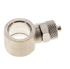 6x4 & G1/4'' Vernickelter Messing Banjo Aufsteckfitting [2 Stück]
