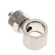 8x6 & G1/4'' Vernickelter Messing Banjo Aufsteckfitting [2 Stück]