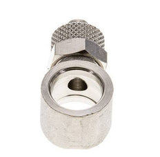 8x6 & G1/4'' Vernickelter Messing Banjo Aufsteckfitting [2 Stück]