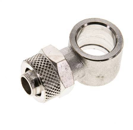 10x8 & G1/4'' Nickel plated Brass Banjo Push-on Fitting [2 Pieces]