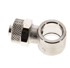 10x8 & G1/4'' Vernickelter Messing Banjo Aufsteckfitting [2 Stück]