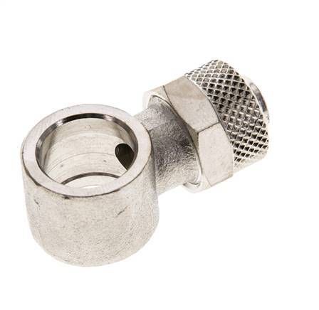 10x8 & G1/4'' Vernickelter Messing Banjo Aufsteckfitting [2 Stück]