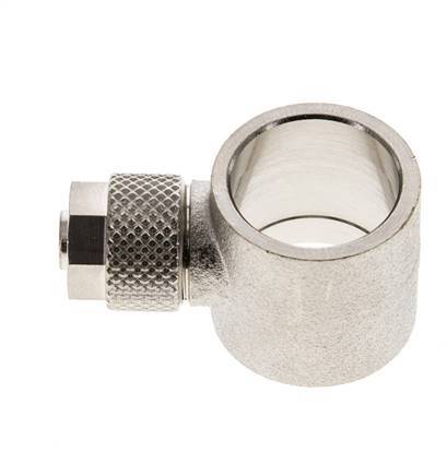 8x6 & G3/8'' Vernickelter Messing Banjo Aufsteckfitting [2 Stück]