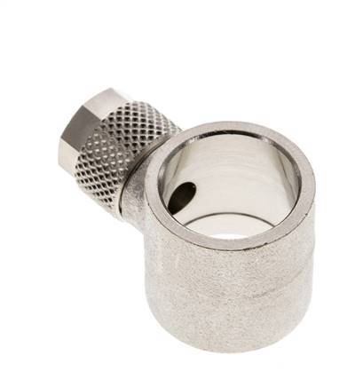 8x6 & G3/8'' Vernickelter Messing Banjo Aufsteckfitting [2 Stück]