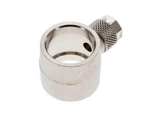 8x6 & G1/2'' Vernickelter Messing Banjo Aufsteckfitting [2 Stück]