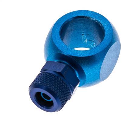 6x4 & G1/4'' Aluminium Banjo-Steckfitting [2 Stück]