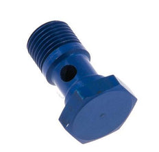 1-way Aluminum Banjo Bolt with G1/8'' Male Threads L19mm [5 Pieces]