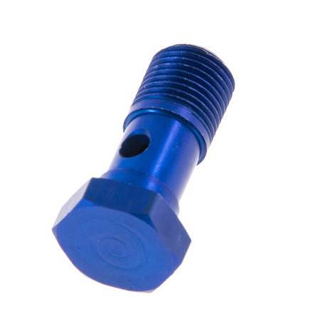 1-Wege-Aluminium-Hohlschraube mit G1/8'' Außengewinde L23mm [5 Stück]