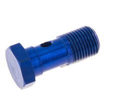 1-Wege-Aluminium-Hohlschraube mit G1/8'' Außengewinde L23mm [5 Stück]