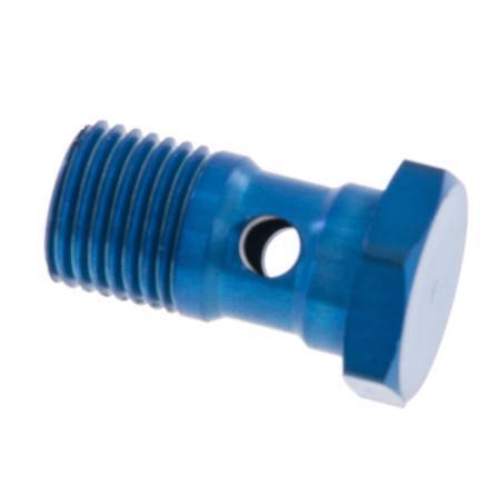 1-Wege-Aluminium-Hohlschraube mit G1/4'' Außengewinde L25mm [5 Stück]