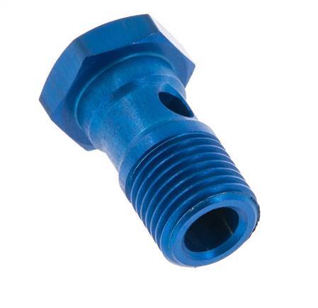 1-Wege-Aluminium-Hohlschraube mit G1/4'' Außengewinde L25mm [5 Stück]