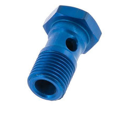 1-Wege-Aluminium-Hohlschraube mit G1/4'' Außengewinde L25mm [5 Stück]