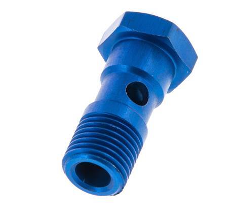 1-Wege-Aluminium-Hohlschraube mit G1/4'' Außengewinde L30mm [2 Stück]