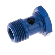 1-Wege-Aluminium-Hohlschraube mit G3/8'' Außengewinde L25mm [2 Stück]