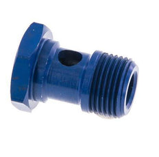1-Wege-Aluminium-Hohlschraube mit G3/8'' Außengewinde L25mm [2 Stück]