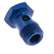 1-Wege-Aluminium-Hohlschraube mit G3/8'' Außengewinde L25mm [2 Stück]