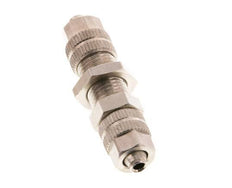 4.3x3 Vernickelte Messing Gerade Aufsteckverschraubung Schott [2 Stück]