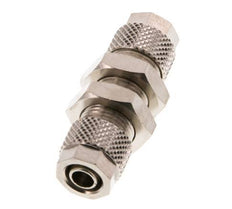 8x6 Vernickelte Messing Gerade Aufsteckverschraubung Schott [2 Stück]