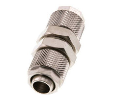 12x10 Vernickelte Messing Gerade Aufsteckverschraubung Schott