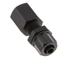 8x6 & G1/4'' Aluminium gerade Aufsteckverschraubung mit Innengewinde Bulkhead