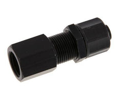 10x8 & G1/4'' Aluminium Gerade Aufsteckverschraubung mit Innengewinde Bulkhead