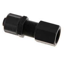 10x8 & G1/4'' Aluminium Gerade Aufsteckverschraubung mit Innengewinde Bulkhead