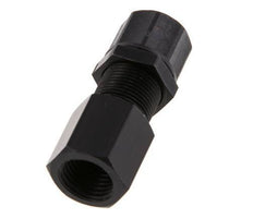 10x8 & G1/4'' Aluminium Gerade Aufsteckverschraubung mit Innengewinde Bulkhead