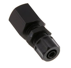 8x6 & G3/8'' Aluminium gerade Aufsteckverschraubung mit Innengewinde Bulkhead