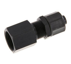 10x8 & G3/8'' Aluminium Gerade Aufsteckverschraubung mit Innengewinde Bulkhead