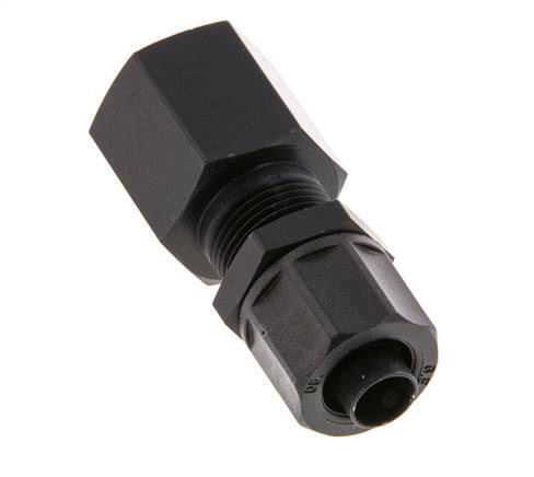 10x8 & G3/8'' Aluminium Gerade Aufsteckverschraubung mit Innengewinde Bulkhead