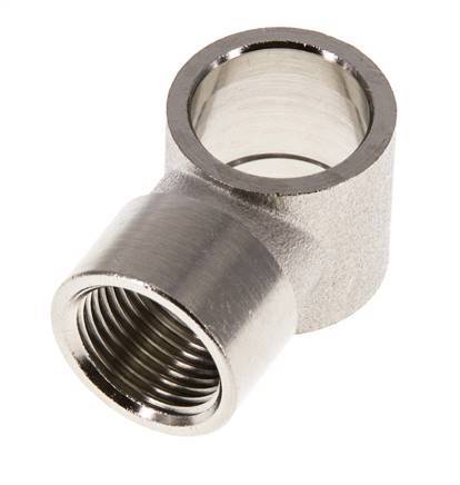 G3/8'' Vernickelter Messing Banjo Fitting mit Innengewinde [2 Stück]