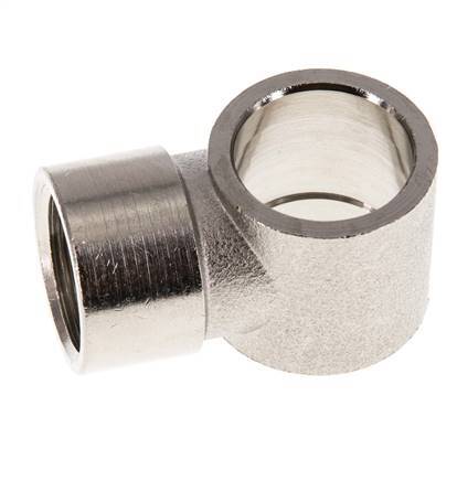 G3/8'' Vernickelter Messing Banjo Fitting mit Innengewinde [2 Stück]