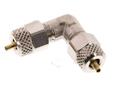 4x2 Nickel plated Brass Elbow Push-on Fitting [2 Pieces]