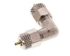 4x2 Nickel plated Brass Elbow Push-on Fitting [2 Pieces]