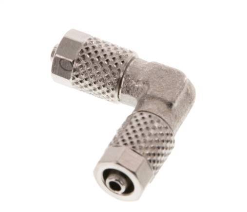 5x3 Nickel plated Brass Elbow Push-on Fitting [2 Pieces]