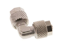 6x4 Nickel plated Brass Elbow Push-on Fitting [2 Pieces]