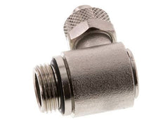 10x8 & G3/8'' Vernickelter Messing-Winkelsteckfitting mit Außengewinde Drehbarer Innensechskant