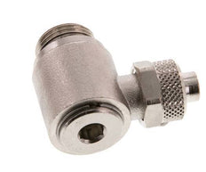 10x8 & G3/8'' Vernickelter Messing-Winkelsteckfitting mit Außengewinde Drehbarer Innensechskant