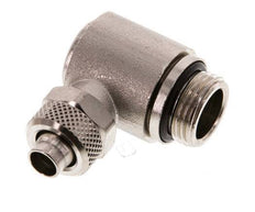 10x8 & G3/8'' Vernickelter Messing-Winkelsteckfitting mit Außengewinde Drehbarer Innensechskant