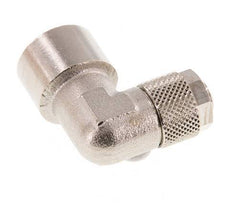 10x8 & G3/8'' Vernickeltes Messing-Winkelstück zum Aufstecken mit Innengewinde